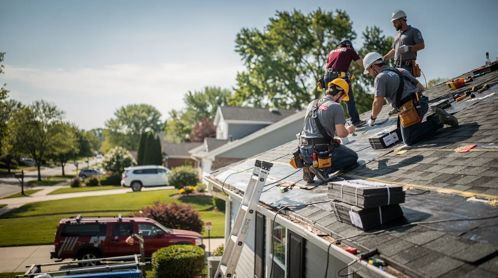 Roof Repair in Kinderhook, IL around you